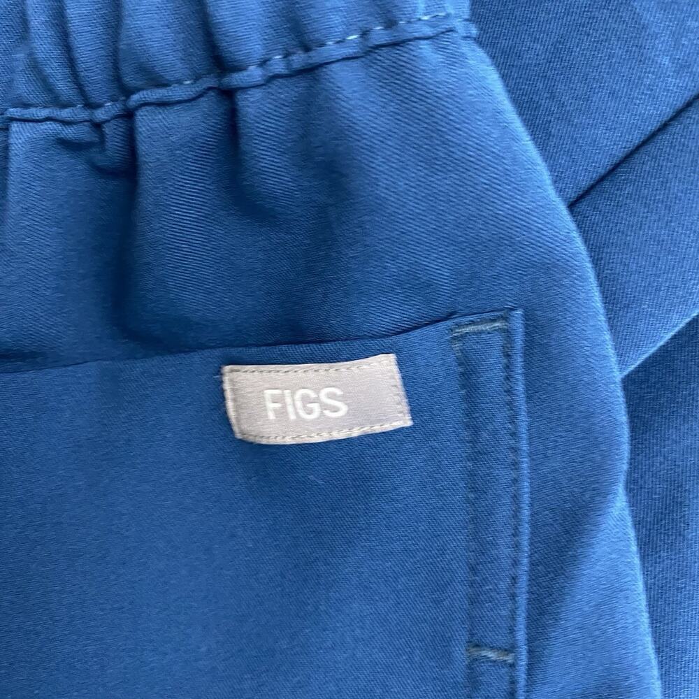 Figs Tech Collection Scrub Pants Deep Reef Blue Zamora Medium NWOT limited M - Picture 5 of 11